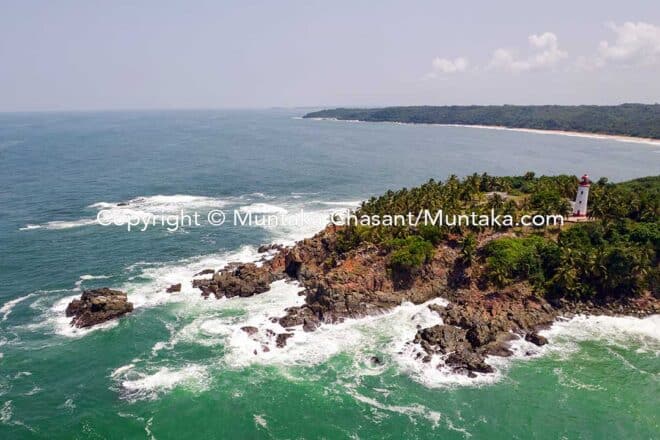 Cape Three Points Aerial view. Copyright © Muntaka Chasant