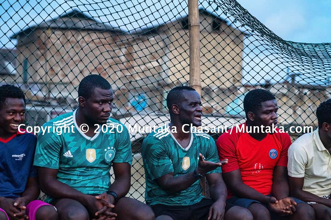 Joshua Clottey at Jamestown, Accra, Ghana. Copyright © 2020 Muntaka Chasant