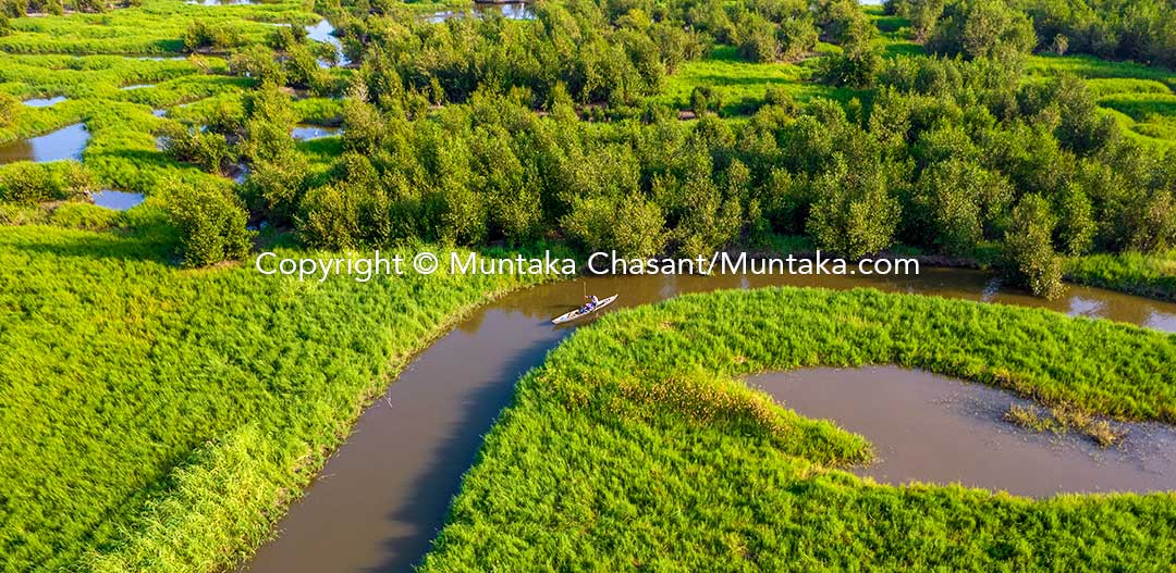 Tropical Wetlands and people. Copyright © Muntaka Chasant