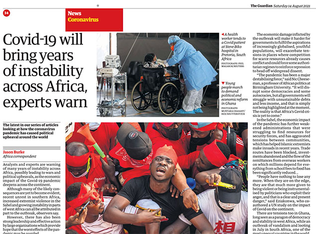 2021 Tearsheets: The Guardian